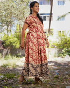Queen Red Maternity Dress
