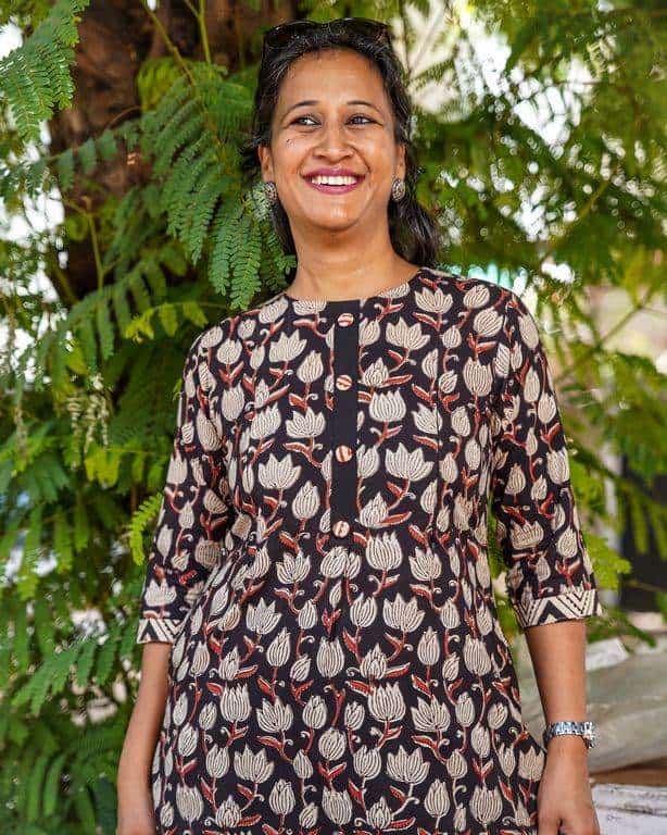 Tulip Black Straight Maternity Kurta