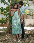 Forest Floral Strappy Couple Set