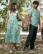 Forest Floral Strappy Couple Set
