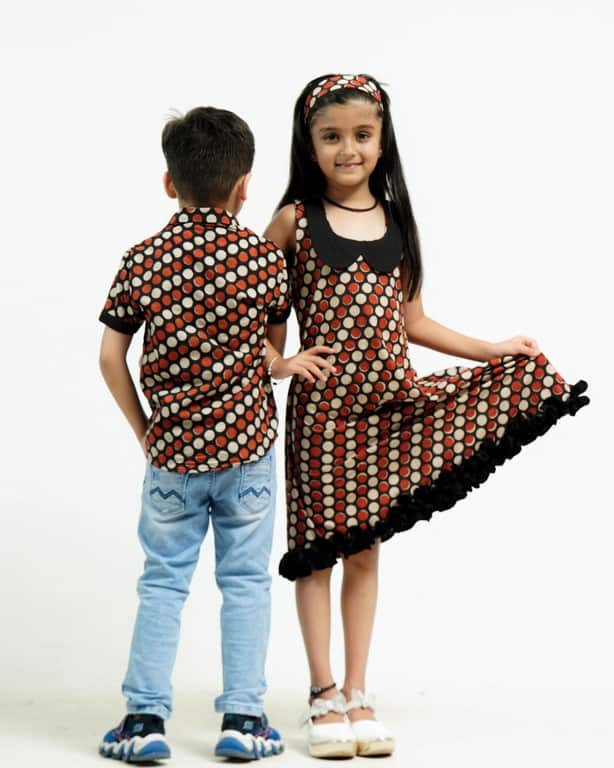 Archies Red Polka Dot Family Set