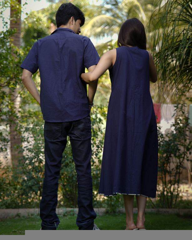 Blue Loma Indie Lines Long Couple Set