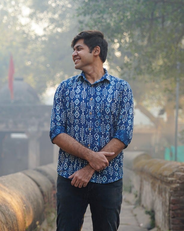 Indigo Warli Shirt Main image