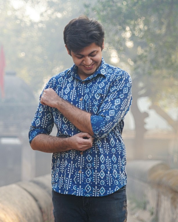 Indigo Warli Shirt