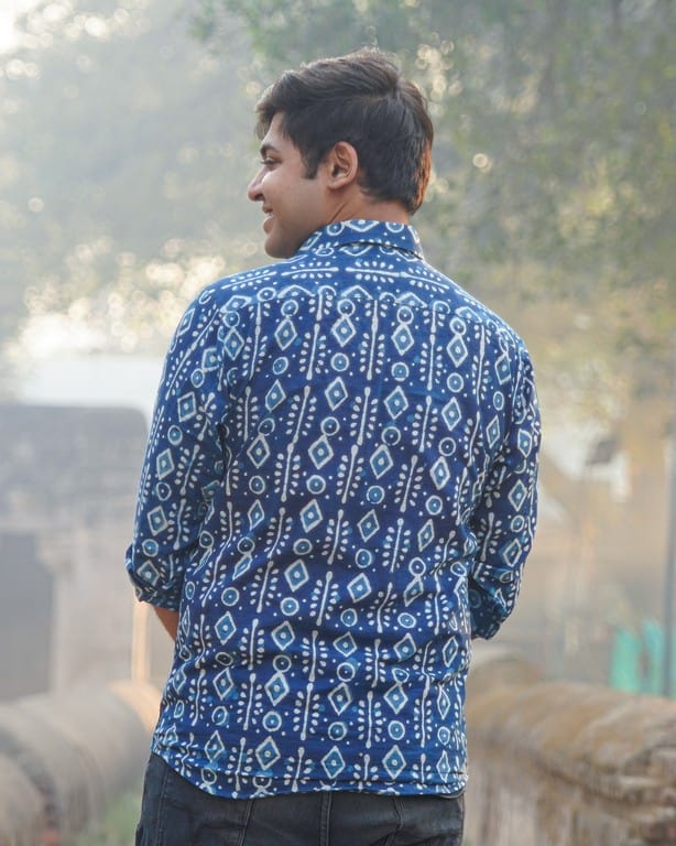 Indigo Warli Shirt