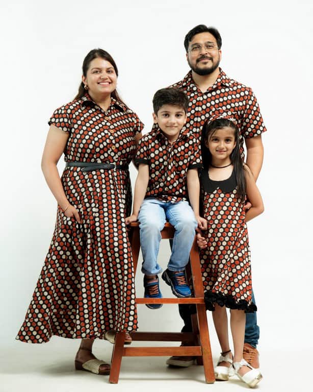 Archies Red Polka Dot Family Set
