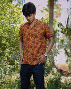 Gerua Floral Spaghetti Shirt