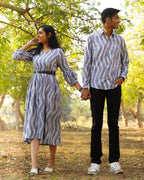 Grey Blast Couple Set