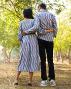 Grey Blast Couple Set