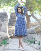 Indigo Triad Dress