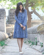 Indigo Triad Dress
