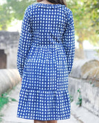 Indigo Triad Dress