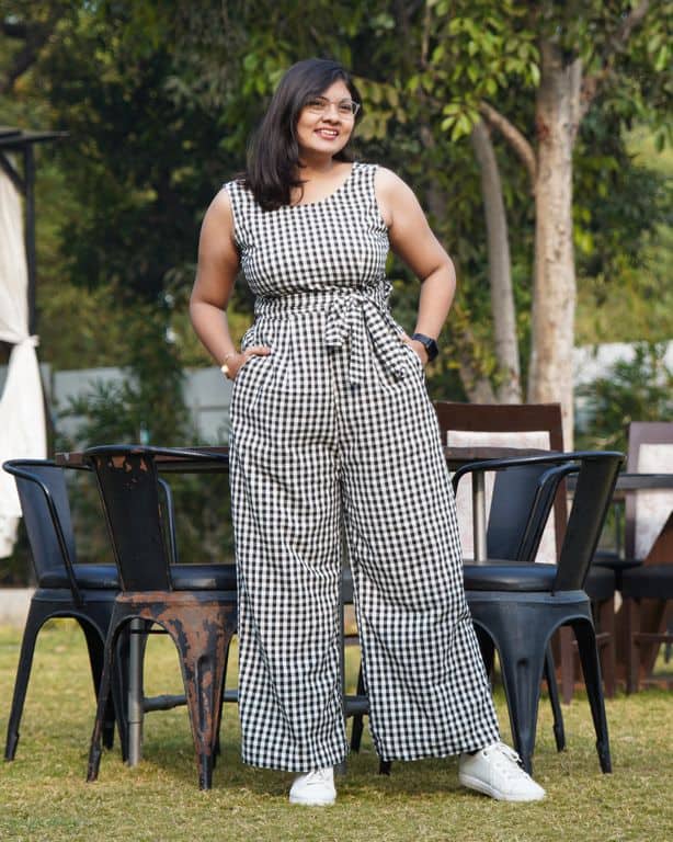 Ikat Checkered Jumpsuit Main image