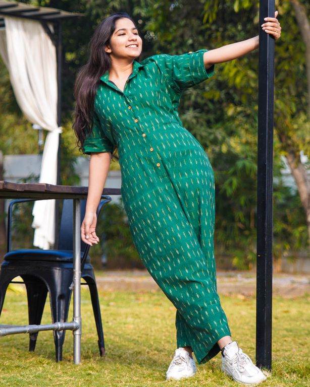 Pickel Green Jumpsuit
