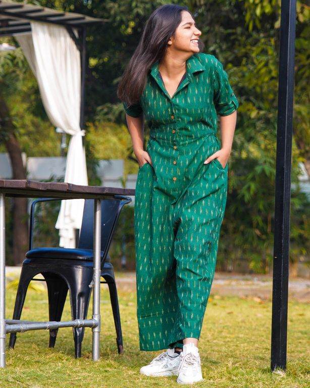 Pickel Green Jumpsuit Secondary image