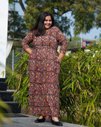 Black Maroon Jumpsuit