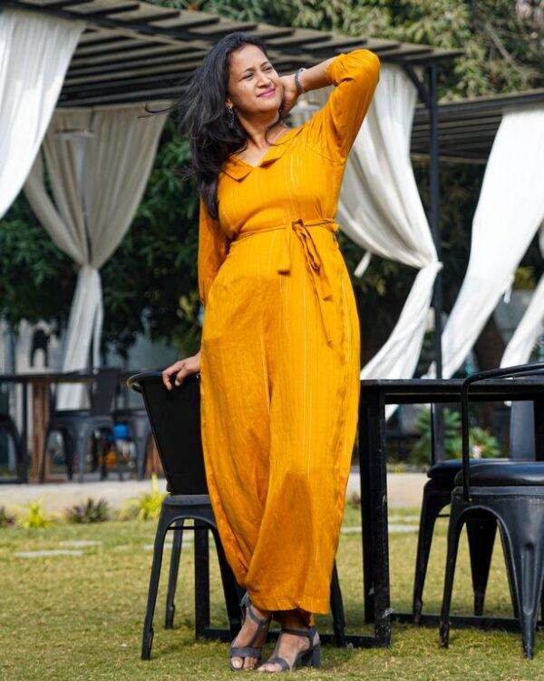 Mustard Yellow Jumpsuit