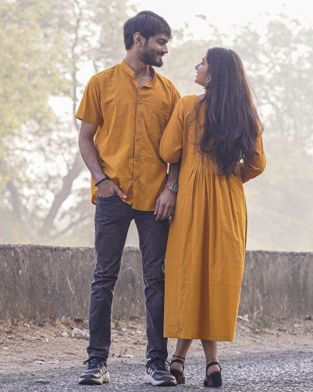 Sandy Gold Couple Set