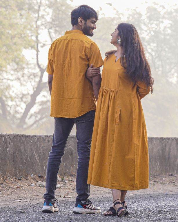 Sandy Gold Couple Set