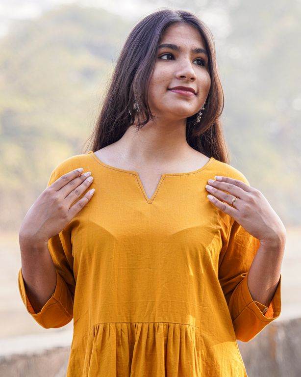 Sandy Gold Dress