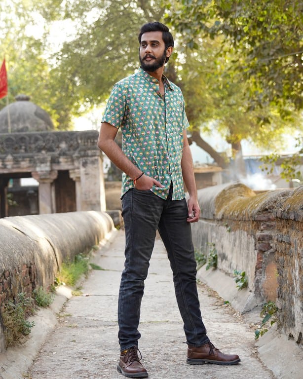 Spring Green Shirt