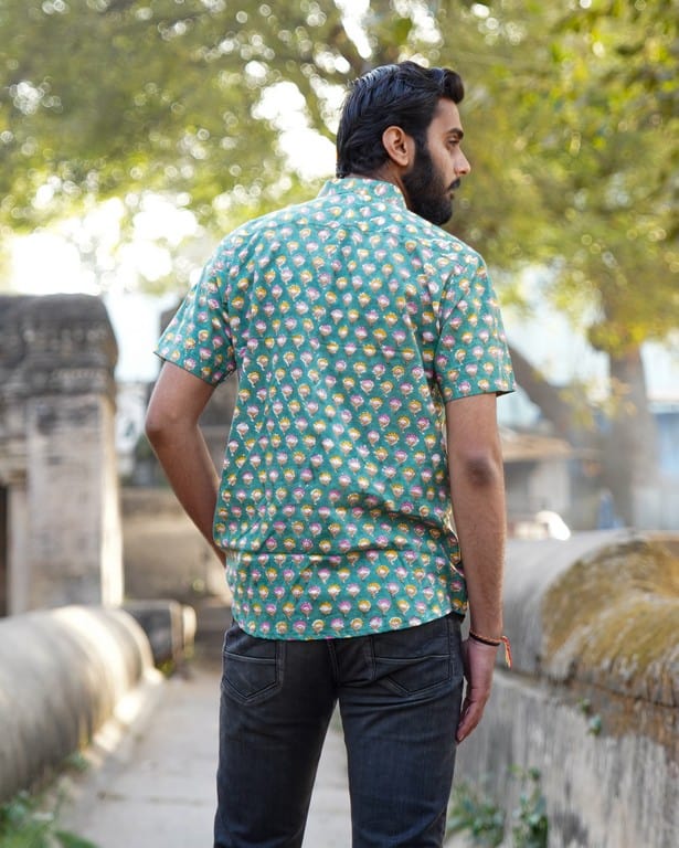 Spring Green Shirt