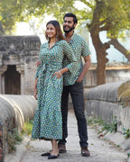 Spring Green Couple Set
