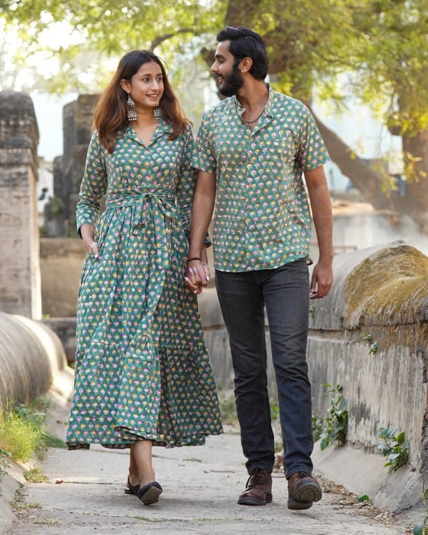 Spring Green Couple Set Main image