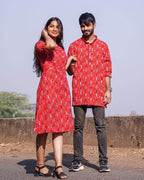 Red Shift Ikat Family Set