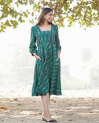 Fern Green Ikat Dress