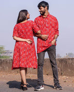 Red Shift Ikat Family Set