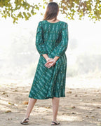 Fern Green Ikat Dress