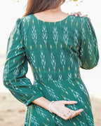 Fern Green Ikat Dress
