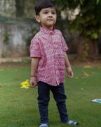 Spring Pink Kids Shirt