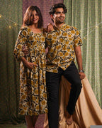 Yellow Cannas Couple Set