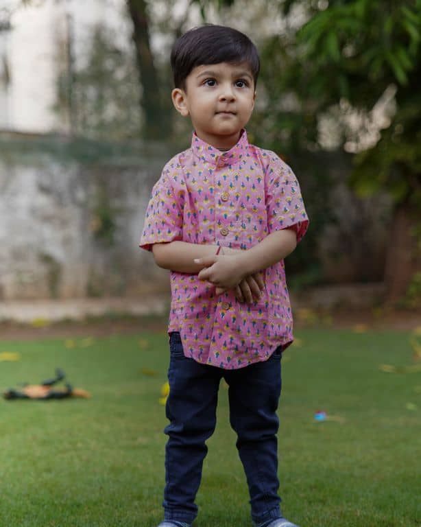 Spring Pink Kids Shirt
