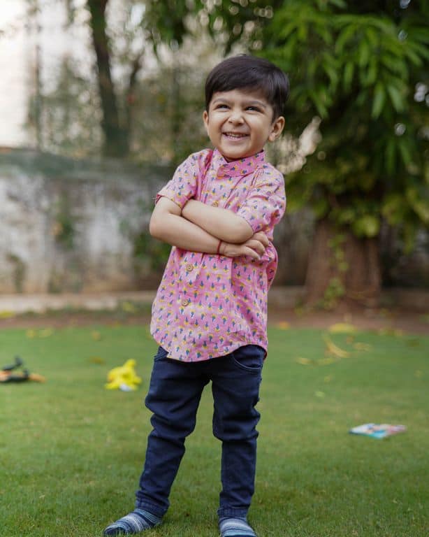 Spring Pink Kids Shirt