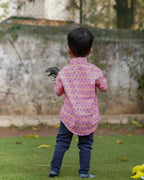 Spring Pink Kids Shirt