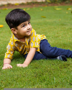 Leafing Yellow Kids Shirt
