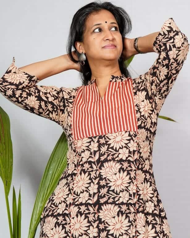 Queen Black Maternity Kurti