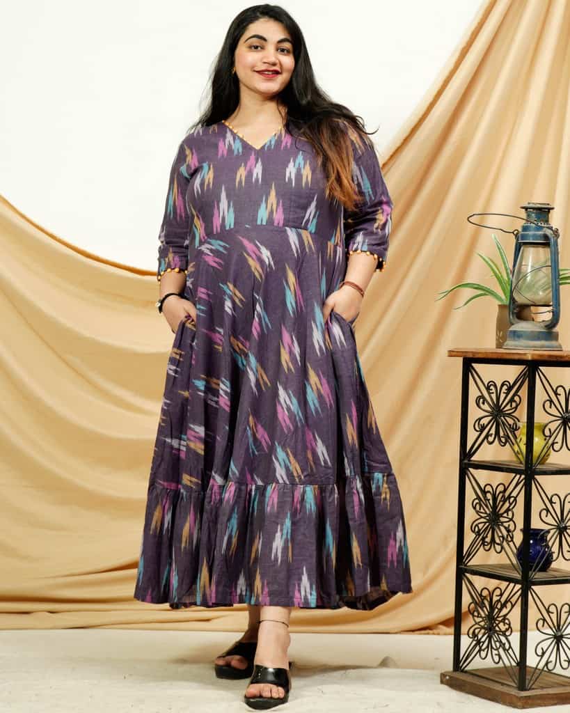 Purple Panache Plus Size Dress