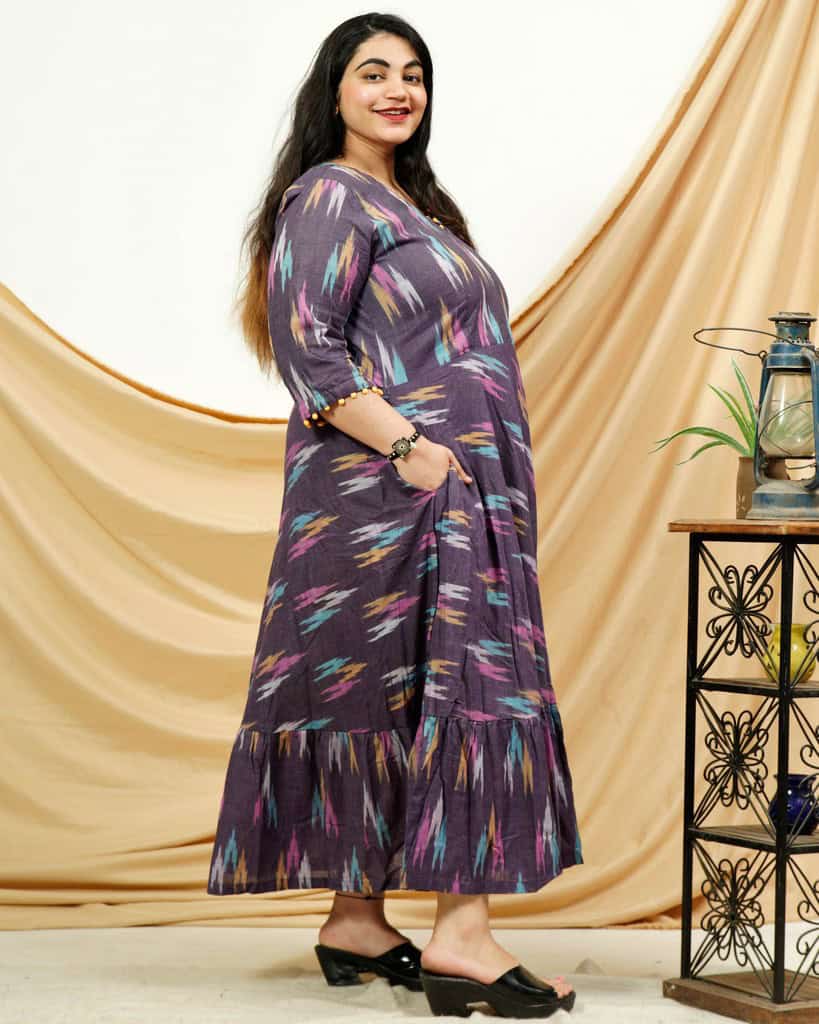 Purple Panache Plus Size Dress