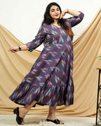 Purple Panache Plus Size Dress