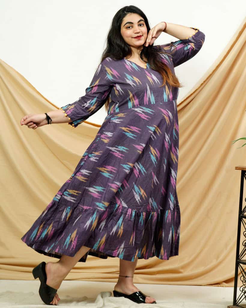 Purple Panache Plus Size Dress
