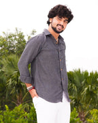 Grey Checkered Shirt