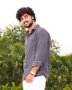 Grey Checkered Shirt