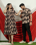 Black Lisa Midi Family Set