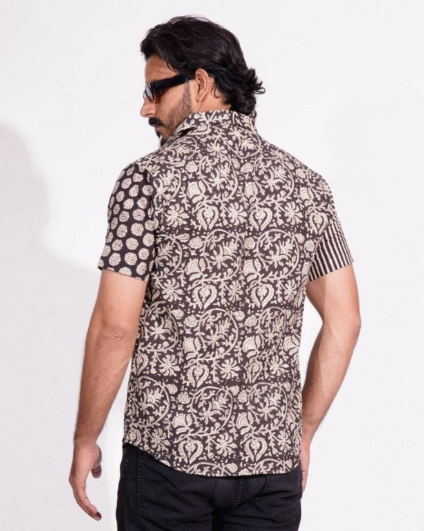 Blooming Black Jumble Shirt