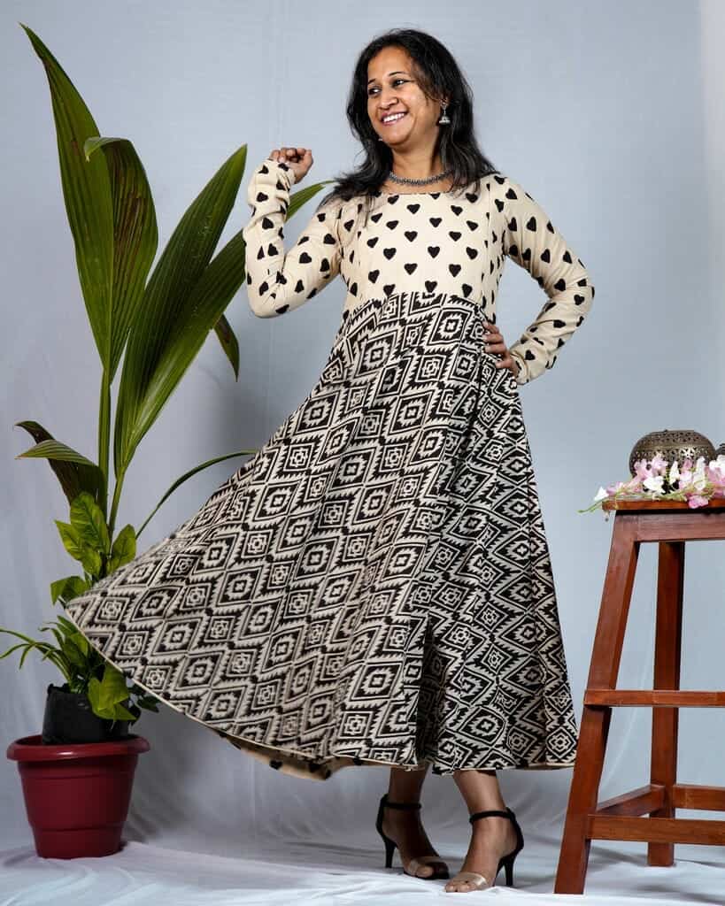 Cinnamon Black Maternity Dress