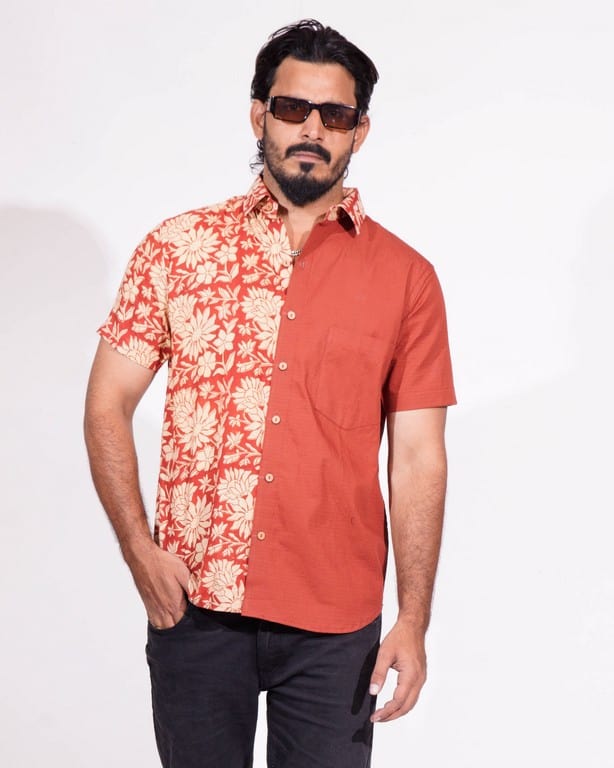 EVEN-STEAVEN Rustic Orange Shirt